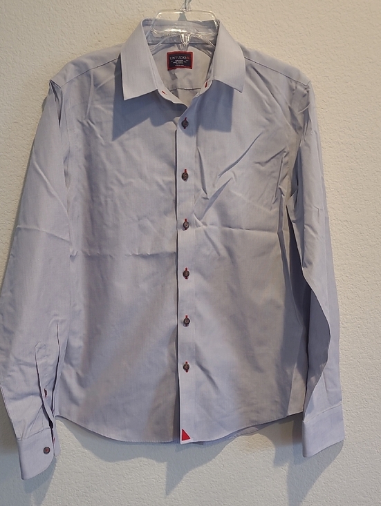 UNTUCKit Other - UNTUCKit Men's Pale Blue/Gray/Lavendar Long-Sleeve Button-Down Shirt Size M